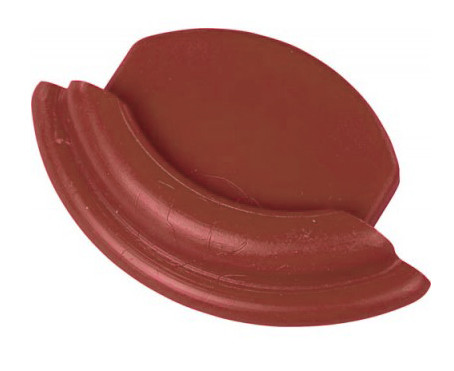 Заглушка для алюм. рельса FBK (коричневый)