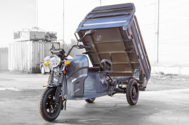 Трицикл электрический Rutrike Мастер 1500 60V 1200W (темно-зеленый)