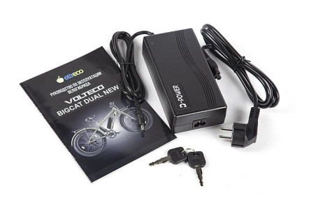 Электровелосипед VOLTECO BIGCAT DUAL NEW (бежевый)