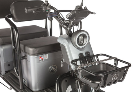 Трицикл электрический Wanshida UM+ (60V, 1000W, зеленый)