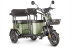 Трицикл электрический Wanshida UM+ (60V, 1000W, зеленый)