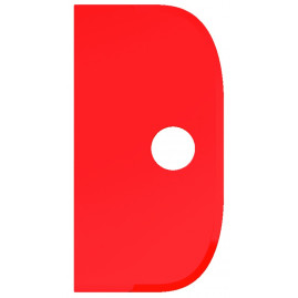 Скребок ручной Haug Bursten (230мм, без ручки, красный)