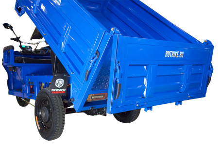 Трицикл электрический Rutrike D5 1700 60V/1200W (серый)