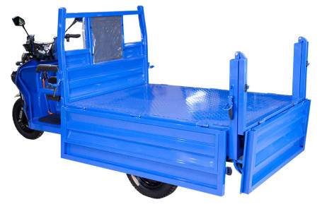 Трицикл электрический Rutrike D5 1700 60V/1200W (серый)