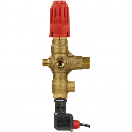 Регулятор давления R+M VB350 (350бар, 40л/мин, 3/8&quot;ш-3/8&quot;г, By-pass 1/2&quot;г, микр)