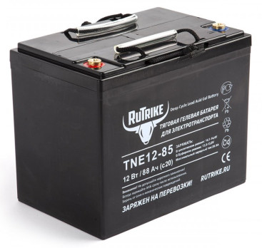 Тяговый аккумулятор RuTrike TNE 12-85 (12V, 70A/h, AGM)