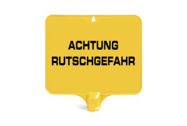 Табличка TTS Опаснорсть споткнуться (36см, квадратная, немецк. яз)