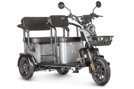 Трицикл электрический Wanshida UM+ (60V, 1000W, серый)