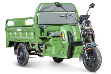 Трицикл электрический Rutrike Маяк 1600 60V/1000W (зеленый)