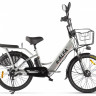 Электровелосипед GREEN CITY e-ALFA new (серебристый)