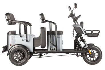 Трицикл электрический Wanshida UM+ (60V, 1000W, красный)