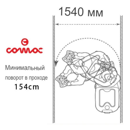 Поломоечная машина Comac Innova 22 B (100Ач, Li) (105911/L1)