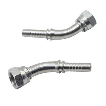 Фитинг высокого давления BSP (DN25, 1&quot;г, 45гр, оцинк) Robin