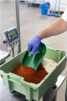 Совок эргономичный Vikan (2л, зеленый)