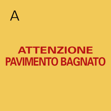Указатель TTS &quot;Осторожно мокрый пол&quot; (полипроп, 2хсторонний, украинск и англ)