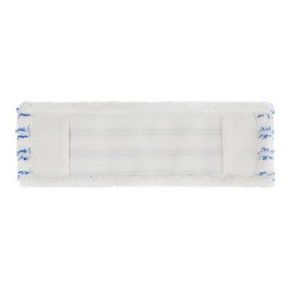 Моп TTS Wet Disinfection soft band (50см, белый с синими полосками)