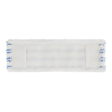 Моп TTS Wet Disinfection soft band (50см, белый с синими полосками)