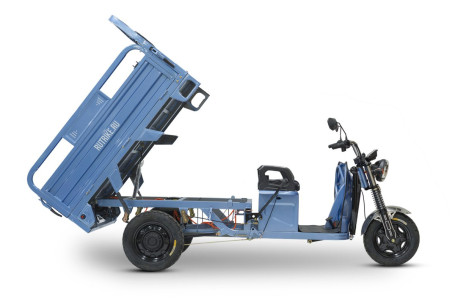 Трицикл электрический Rutrike Вектор 1500 (60V, 1200W, т-синий) (026260-3236)
