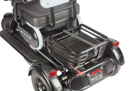 Трицикл электрический Wanshida UN MOTO (60V, 650W, черный)