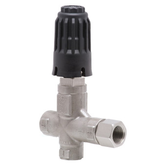 Регулятор давления PA VB23 (280бар, 80л/мин, 1/2"г-1/2"г, By-pass 1/2"г, Aisi 303)