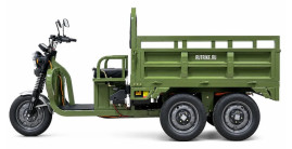 Трицикл электрический Rutrike Каскад 1600 60V 1500х2W (зеленый)