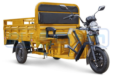 Трицикл электрический Rutrike D4 Next 1800 60V 1500W (желтый)