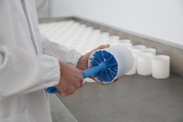 Щетка-ерш IGEAX для труб (Д 120мм, средний, синий)