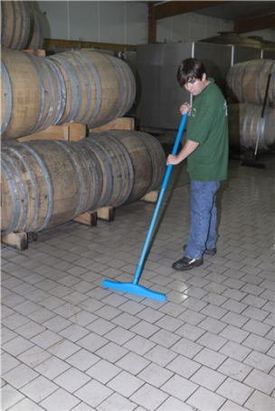 Сгон Vikan (500 мм, смен. кассета, синий)