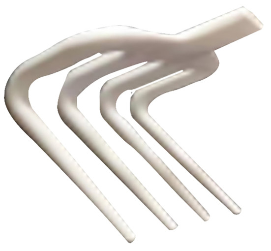 Грабли Schavon гигиеничные (под рукоятку,белый)