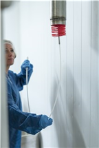 Ерш для гибкой ручки Vikan (D90мм, красный)