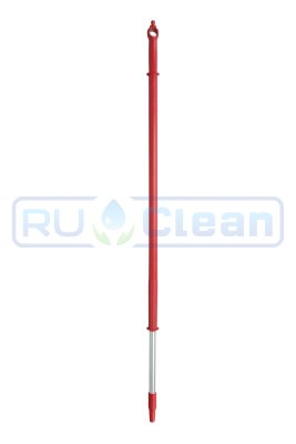 Ручка телескопическая FBK (с подачей воды, алюминий, 1750/3000х32мм, красный)