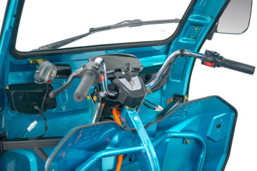 Трицикл электрический Rutrike Глобус NEXT 1500 (60V, 1200W, серый)