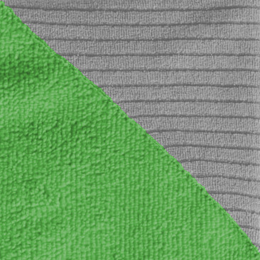 Салфетки TTS Dual-T (с абразивным уголком, зеленый, 200шт)