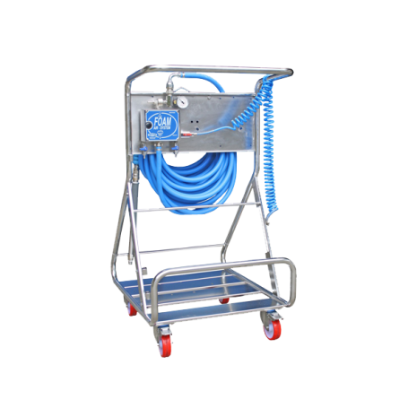 Пенная станция VEMA Foam &amp; Wash B.P (2-8бар, сж.возд, 2 хим.ср, тележка)