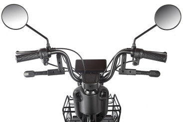 Трицикл электрический Rutrike Шкипер (черный)