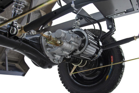 Трицикл электрический Rutrike D4 NEXT КАБИНА 1800 (красно-серый) (023400-3332)