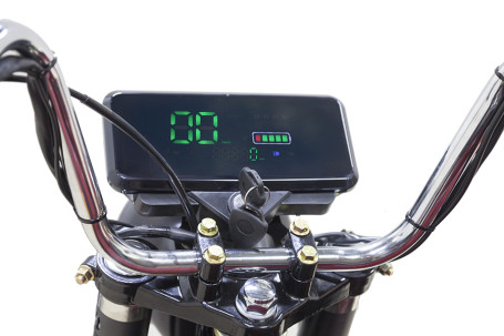 Трицикл электрический Rutrike D4 КАБИНА 1800 (черный)