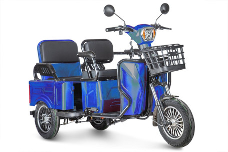 Трицикл электрический Rutrike Тубан (синий) (026351-3250)