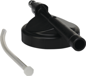 Инжектор с приемным шлангом Vikan (1/2", черный)