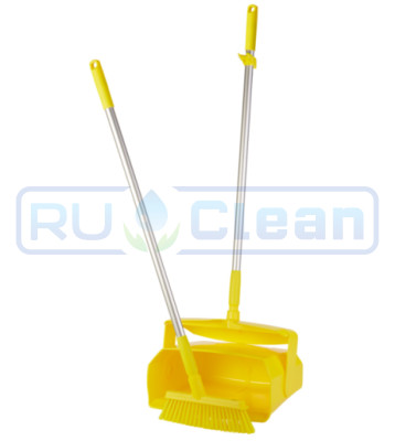 Набор "Щетка с совком" Vikan (350 мм, желтый)