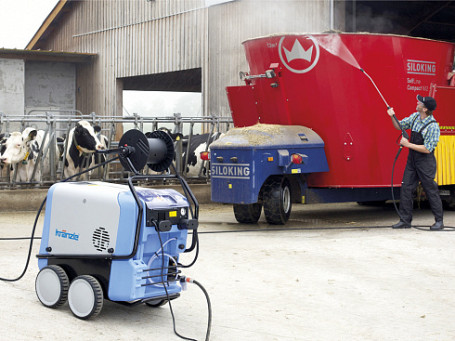 Мойка высокого давления Kranzle therm 500 E-M 24 ( со шланговым барабаном)