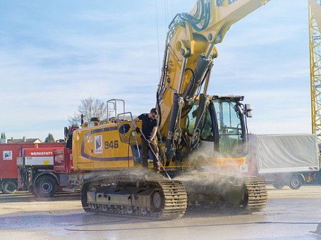 Мойка высокого давления Kranzle therm 500 E-M 24 ( со шланговым барабаном)