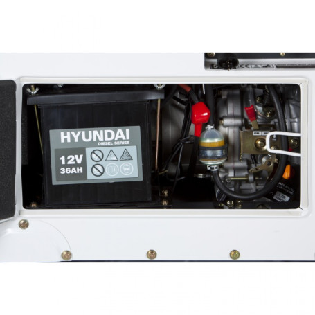 Генератор дизельный Hyundai DHY 8500SE-T