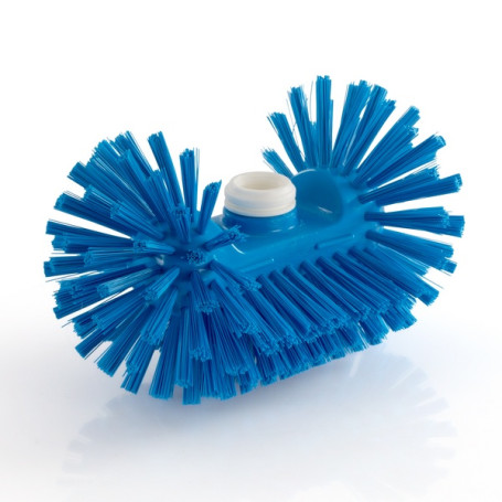 Щетка TTS ручная (23см, пластик, синий ворс)