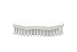 Щётка-скраб ручная FBK (180х60мм, жесткая, 30мм ворс, белый)