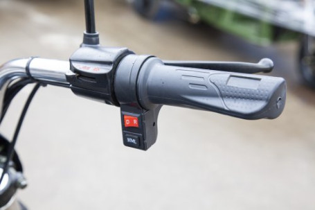 Трицикл электрический Rutrike Титан NEXT 2000 60V1500W (серый)