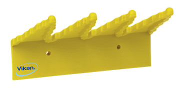 Настенный держатель для инвентаря Vikan (желтый)
