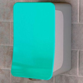 Сушилка для рук Nofer Fusion TQ (пластик, голубой)