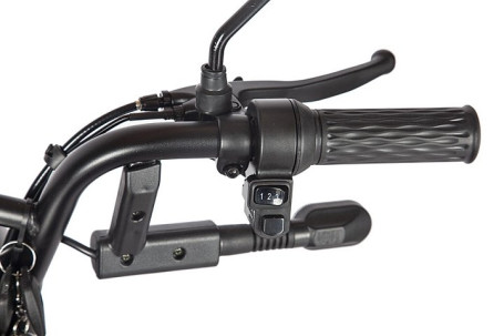 Трицикл электрический Rutrike Караван (серый)