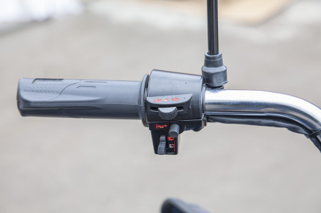 Трицикл электрический Rutrike Атлант-У 2000 60/72V 2000W (серый)